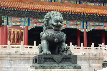 China Royal Bronze Lion