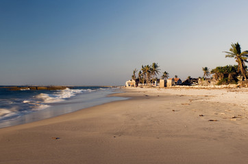 Fototapeta na wymiar Erozja plaży
