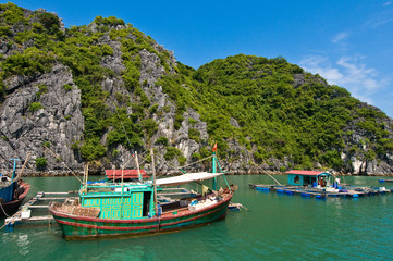 Wooden boat