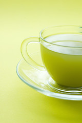 cup of green tea