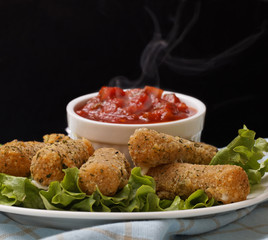 hot smoke cheese sticks