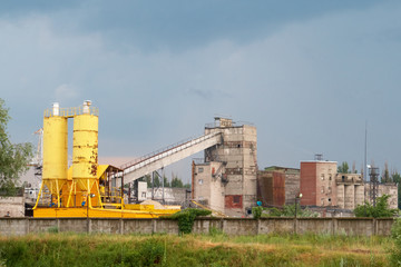 old Soviet factory