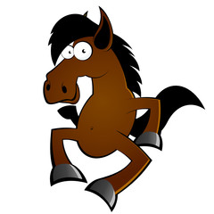 pferd pony hengst cartoon lustig © shockfactor