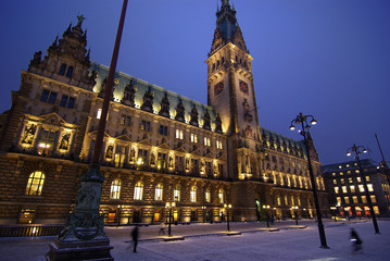 Obraz premium Hamburger Rathaus