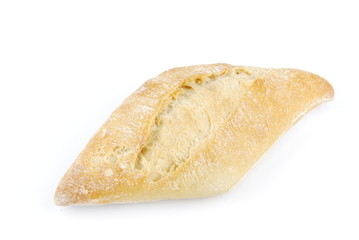 Fresh and homemade white bread