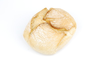 Fresh and homemade white bread