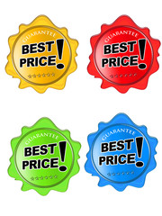 Glossy Best Price Icons