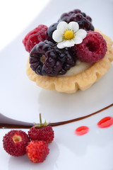 Fruit petite cake