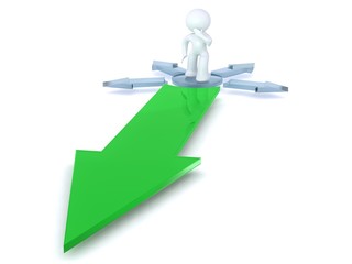 choosing the green path