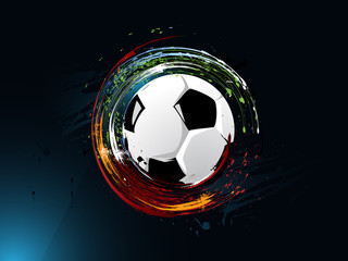Fototapeta premium dirty abstract grunge background, football