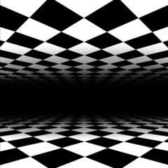 Obraz premium A Perspective Abstract Background Pattern