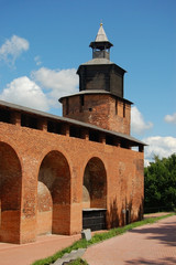 Obraz premium tower of Nizhny Novgorod kremlin, Russia