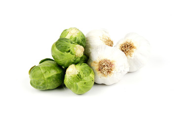 Garlic and Sprouts