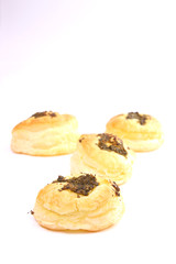 pesto pastry puffs