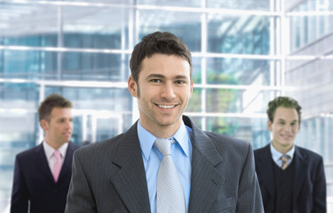 Fototapeta premium Happy businessman
