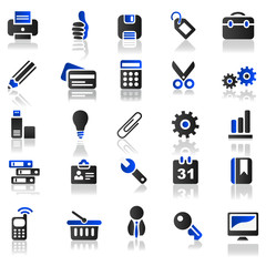 blue icons set 2