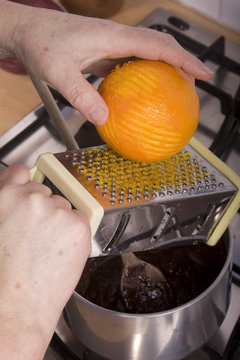 Zeste d'orange