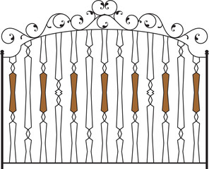 Wrought Iron Gate, Door, Fence, Window, Grill, Railing design