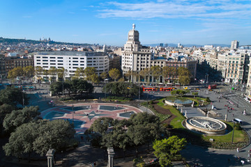 Spain - Barcelona - Placa de Catalunya