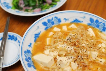 Chinese style vegetarian delicacy