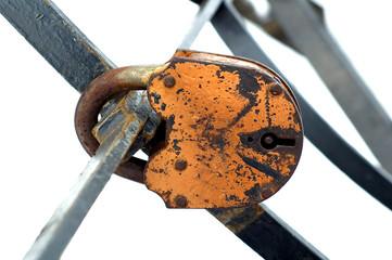 Old padlock