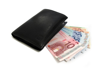 Portefeuille et billet