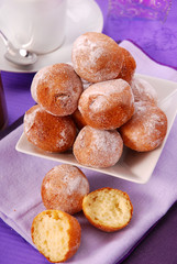 small homemade donuts