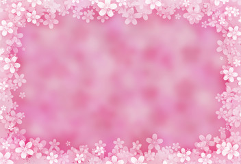 桜の背景