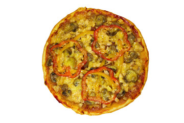 Pizza with mushroom