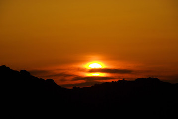 Sonnenaufgang in den Bergen - sunrise in the mountains 25
