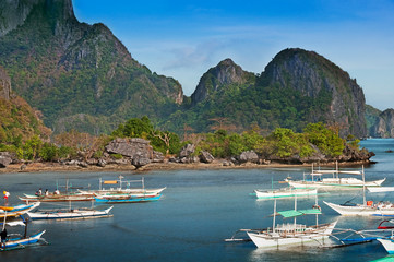 Obraz premium Philippino boats