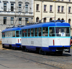 Plakat Stary tramwaj