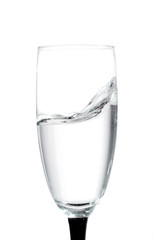 liquid in the glass