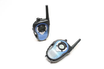 Talkie walkie bleu