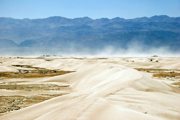 Wind of Death Valley. California. USA