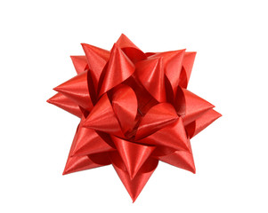 red bow isoalted