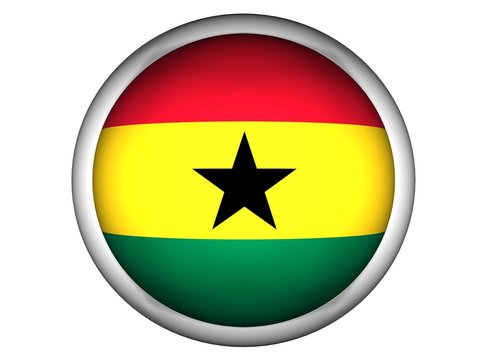 recommend clip art: National Flag of Ghana | Button Style |