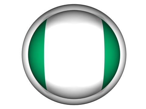 recommend clip art: National Flag of Nigeria | Button Style |