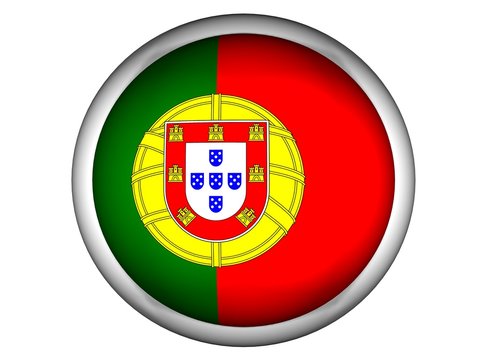 recommend clip art: National Flag of Portugal | Button Style |