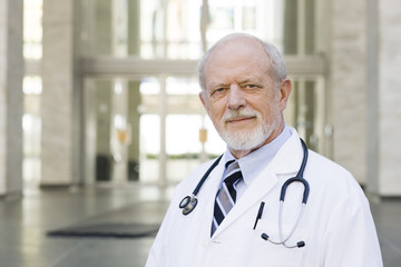 Doctor Standing Outside