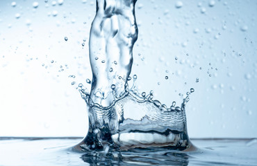 Water splash.