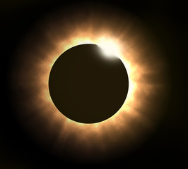Naklejka premium Eclipse