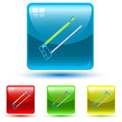 vector icon of hacksaw