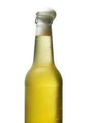 Flasche betaut Schaum © fotofuerst