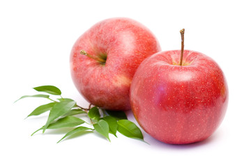 red apples