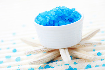 blue bath salt