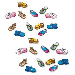 Paires de chaussures