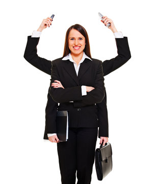 Multi Tasking Many Arms Images – Browse 982 Stock Photos, Vectors, and ...