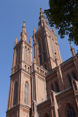Fototapeta premium Marktkirche in Wiesbaden, Hessen, Deutschland, Europa