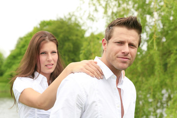Fototapeta premium konflikt pärchen